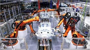 焊接機器人生產線