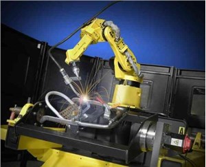 汽車焊接機器人生產線