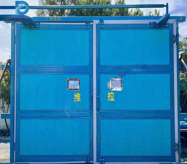 高分子阻燃復合材料自動風門