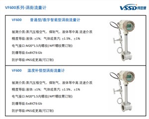 VF600系列-涡街流量计