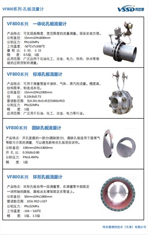 VF800系列-孔板流量计