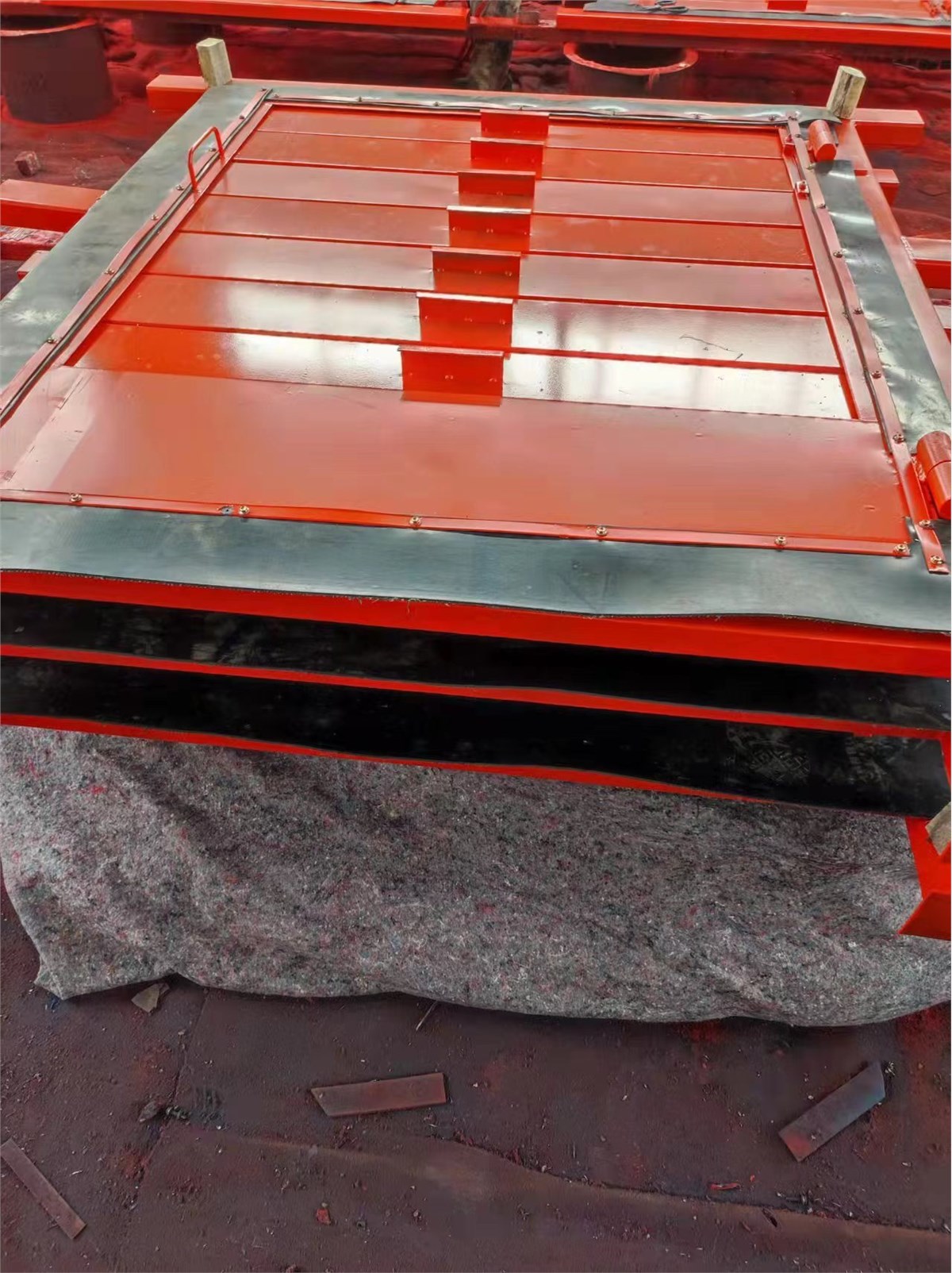 矿用插板式调节风窗产品日常维护保养