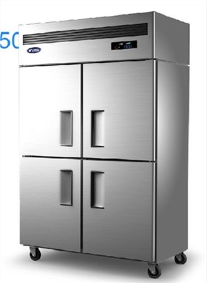 银都冰柜工程款四门冰箱全钢全铜冰箱